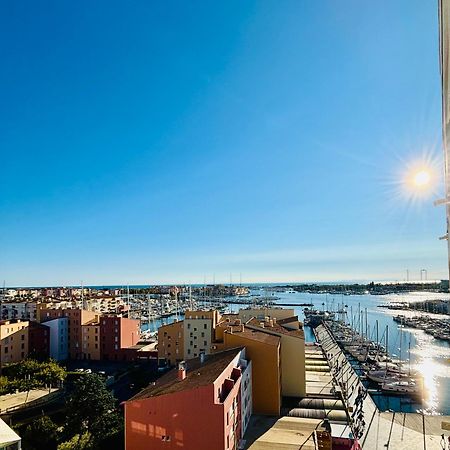 Centre Port,Vue Panoramique,Clim,Balcon,Wifi Lejlighed Agde Eksteriør billede