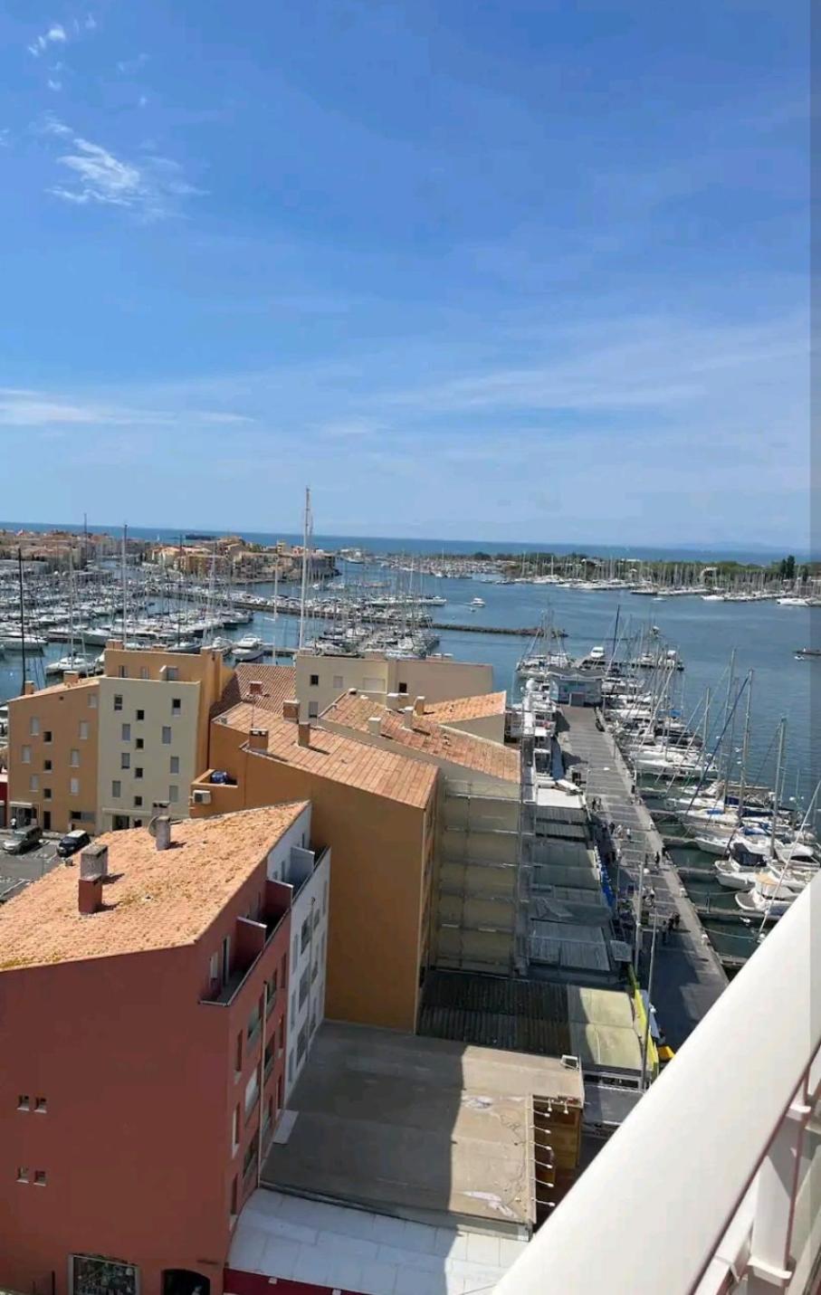 Centre Port,Vue Panoramique,Clim,Balcon,Wifi Lejlighed Agde Eksteriør billede
